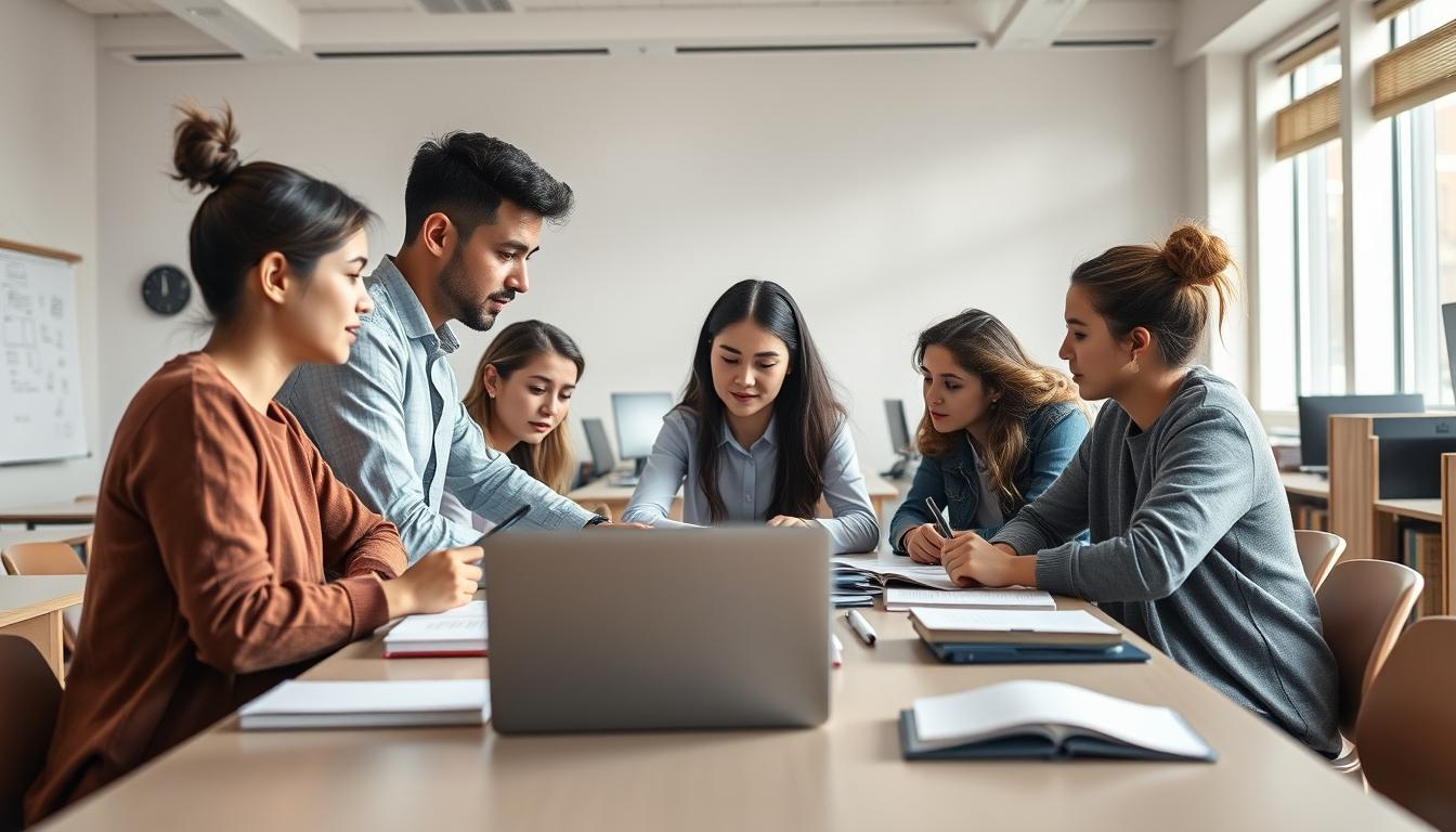 Campus and scholarly setting in Berlin
